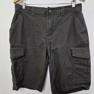 BC Clothing Co. Men’s Gray Hiking Cargo Shorts Size 34 Outdoor